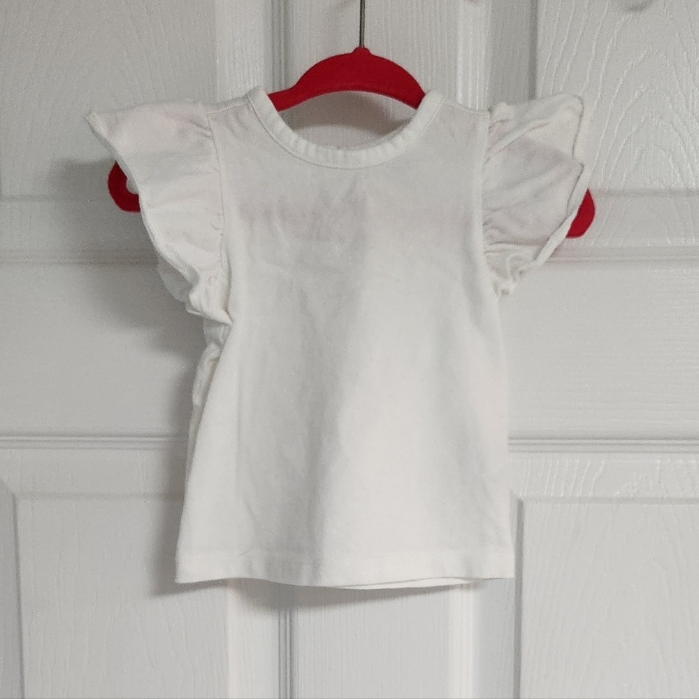 Janie and Jack White Tee